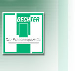 GECHTER - Der Pressenspezialist für Kniehebelpressen, pneumatische Pressen, Handhebelpressen, Handkniehebelpressen, Zahnstangenpressen